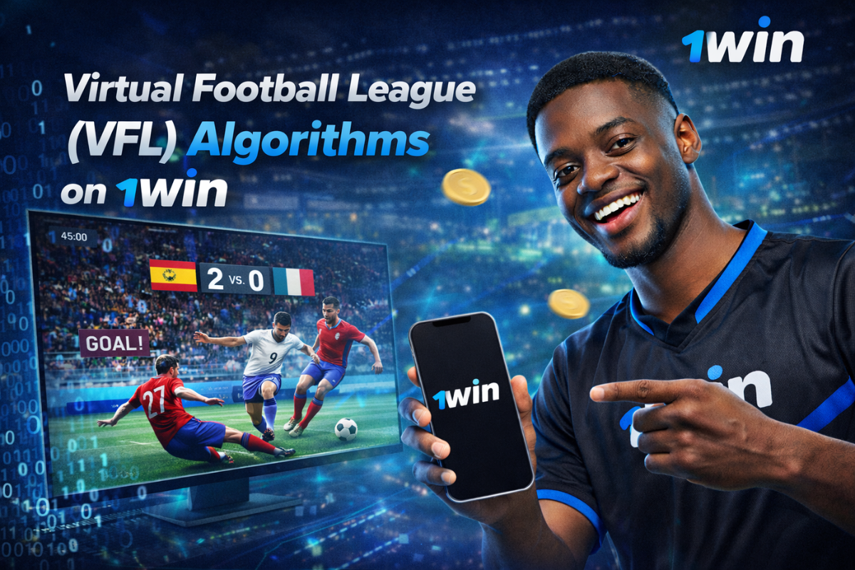 Virtual Football League (VFL) Algorithms on 1win